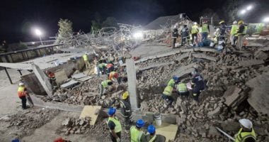 مصرع وإصابة 25 شخصا جراء انهيار مبنى فى باكستان