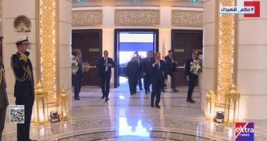 الرئيس السيسى يصل مقر احتفالية وزارة الأوقاف بليلة القدر