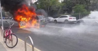 إصابة 6 إسرائيليين في نهاريا بعد سقوط صاروخ أُطلق من لبنان