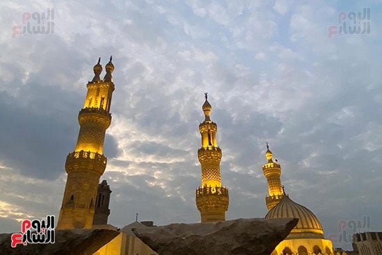 إنارة مسجد الجامع الأزهر