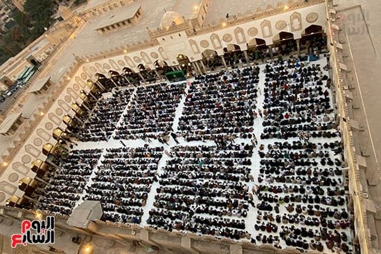 صلاة التراويح فى الجامع الأزهر