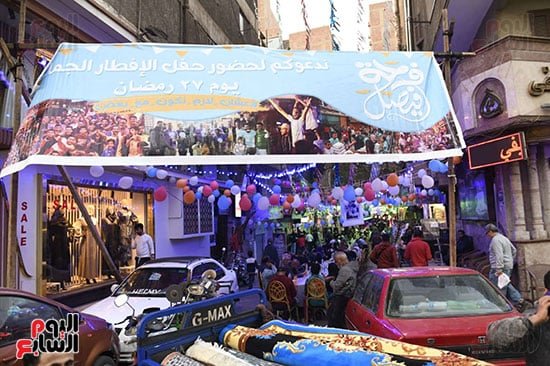 إفطار رمضانى فى منطقة فيصل