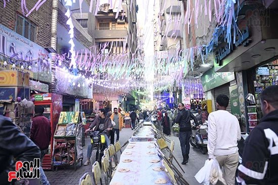 جانب من احتفالات إفطار فيصل