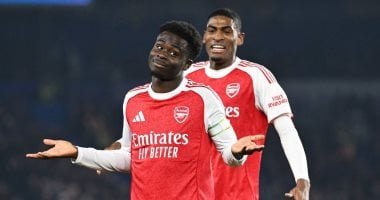 آرسنال ضد ليفركوزن.. ساكا يقود تشكيل الجانرز في موقعة الحسم بدوري الأبطال