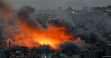 غارات جوية إسرائيلية مكثفة على وسط بيروت