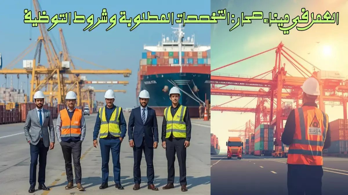 عاجل: ميناء صحار يفتح التوظيف للعمانيين بوظائف قيادية براتب مجزي... آخر فرصة 2026!