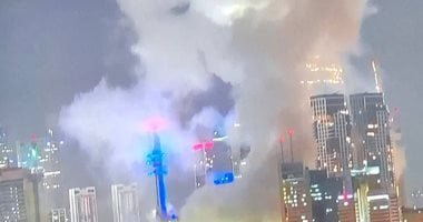 السيطرة على حرائق في مصافي حيفا بعد هجوم صاروخي