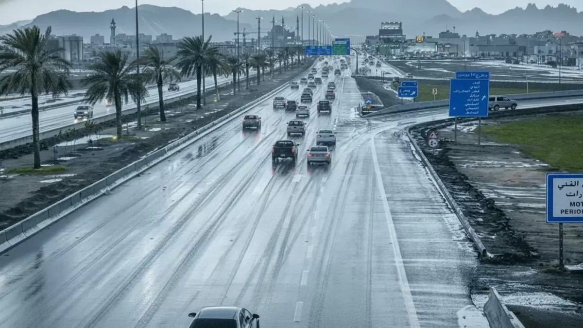 عاجل: عواصف رعدية مدمرة تضرب السعودية أول أيام العيد - سيول جارفة وانعدام الرؤية!