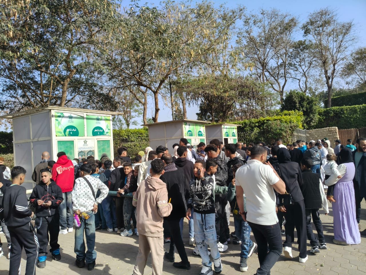 حديقة الأزهر تفتح أبوابها لاستقبال الزائرين حديقة الأزهر تفتح أبوابها لاستقبال الزائرين