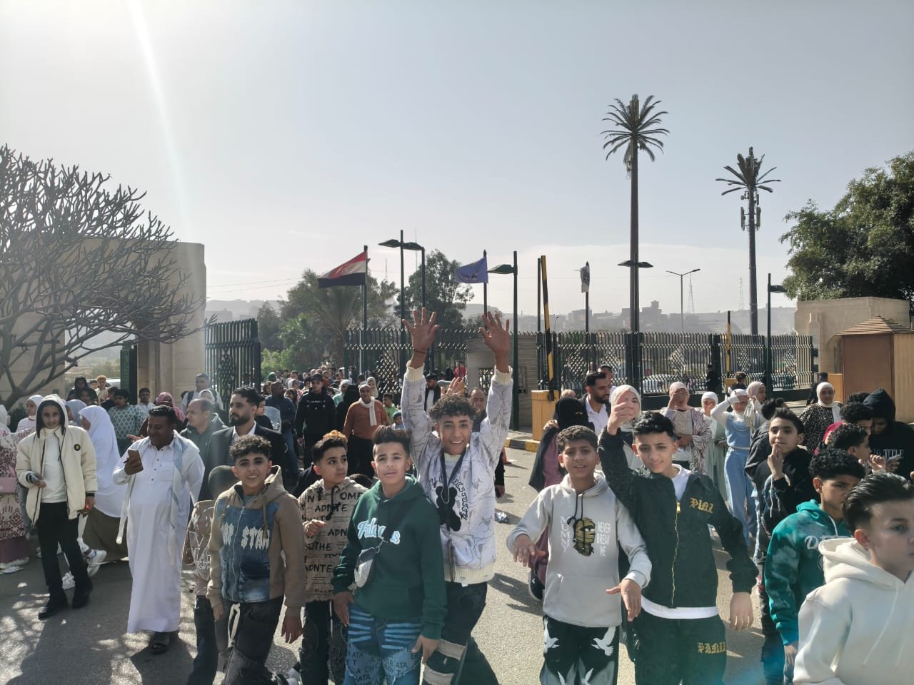 احتفالات عيد الفطر بحديقة الأزهر احتفالات عيد الفطر بحديقة الأزهر