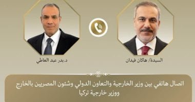 وزير الخارجية ونظيره التركى يبحثان تطورات الإقليم ويؤكدان أهمية خفض التصعيد