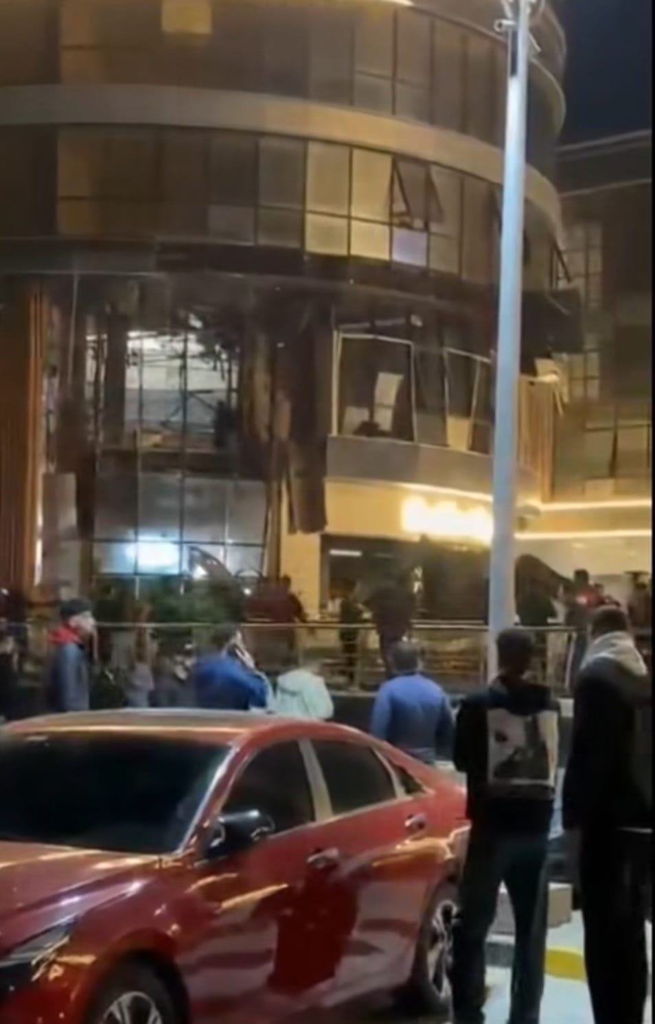 حريق موريا مول دمياط الجديدة حريق موريا مول دمياط الجديدة