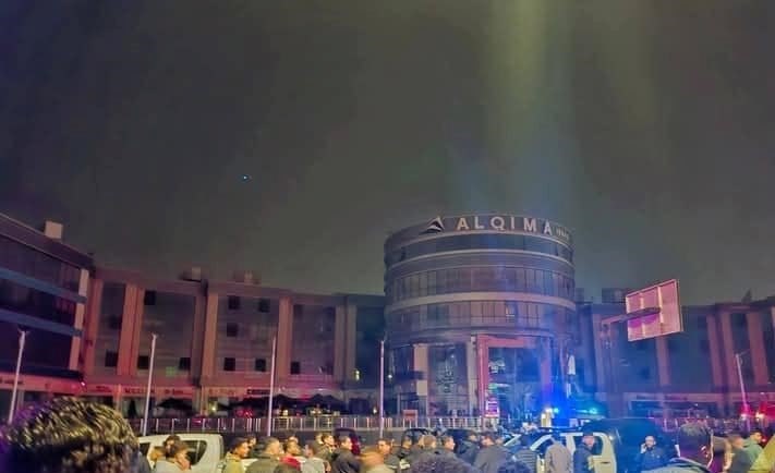 حريق موريا مول دمياط الجديدة حريق موريا مول دمياط الجديدة