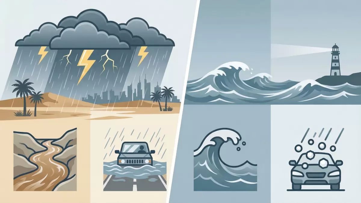 عاجل: عاصفة ثاني أيام العيد تهدد 10 مناطق بالمملكة... سيول وبرد وأمطار غزيرة خلال ساعات!