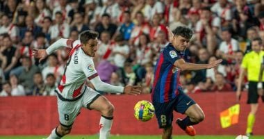 برشلونة يستقبل رايو فاليكانو لتأمين صدارة الدوري الإسباني