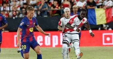 تشكيل مباراة برشلونة ضد رايو فاليكانو فى الدورى الإسبانى