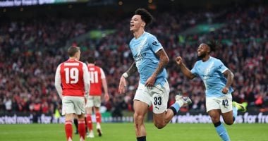 أرسنال ضد مان سيتى.. أوريلى يزيد معاناة الجانرز ويضيف الثاتى 0-2 (فيديو)