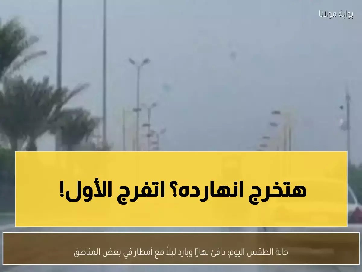  طقس متقلب يضرب مصر اليوم... 11 درجة فرق بين النهار والليل!