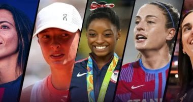 أشهر نجمات الرياضة فى عالم السوشيال.. سيمون بايلز تتصدر بالملايين