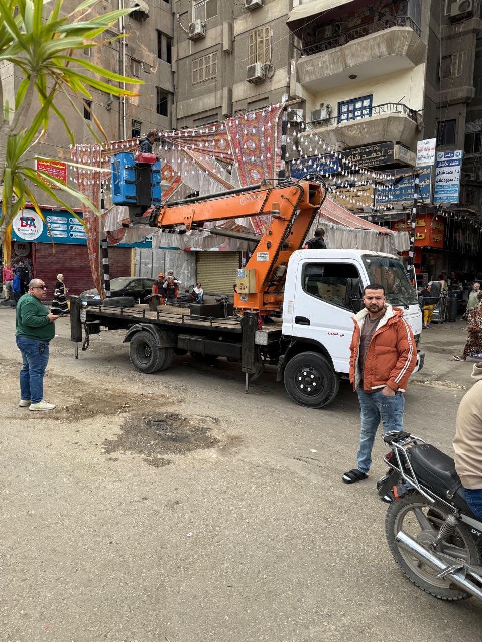  حملة في أرض اللواء لضبط الأسواق ورفع الإشغالات (1)