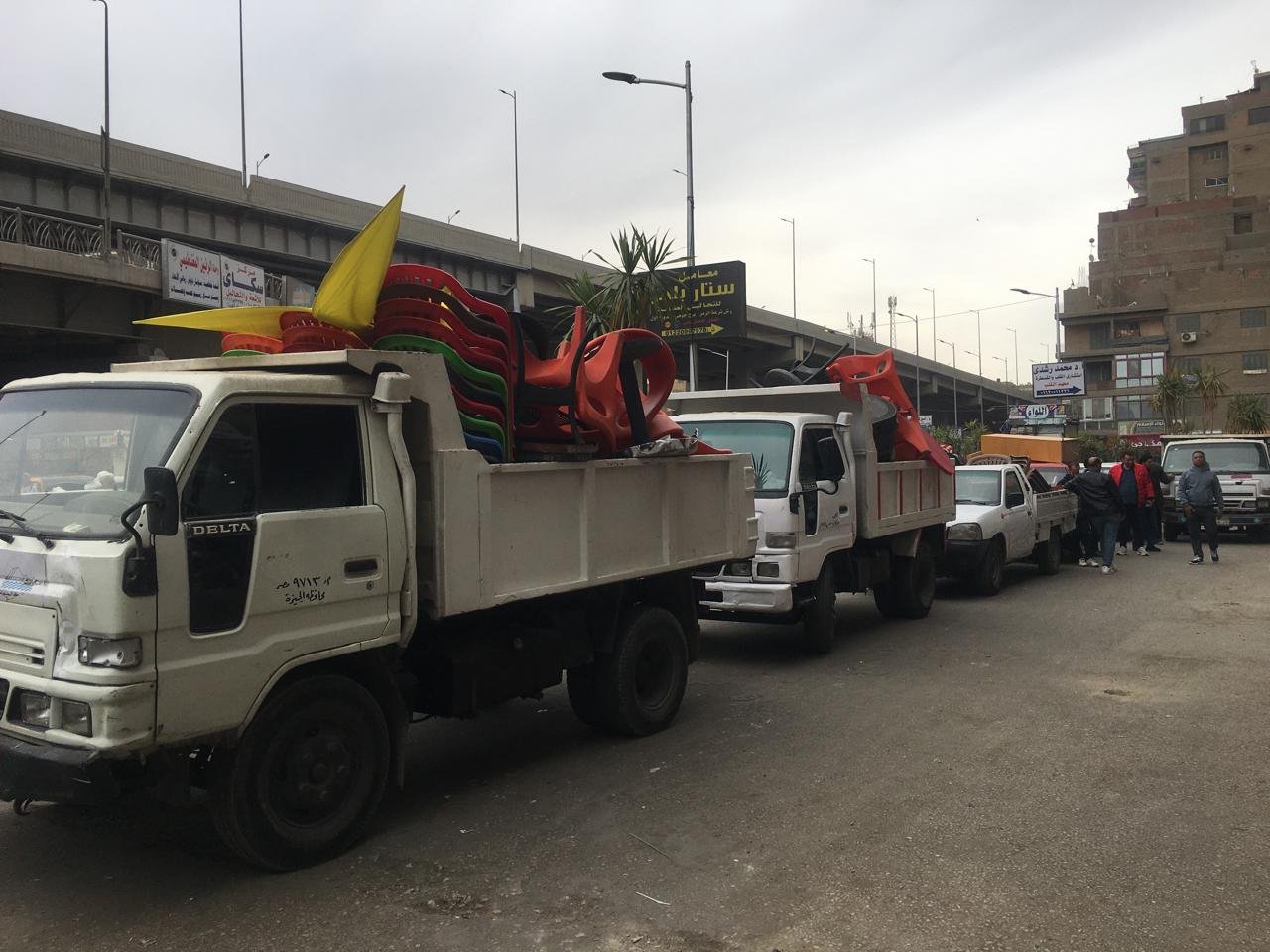  حملة في أرض اللواء لضبط الأسواق ورفع الإشغالات (3)