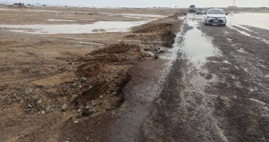 الرى: حصاد 2 مليون م3 من مياه الأمطار أمام سدود الحماية فى سانت كاترين