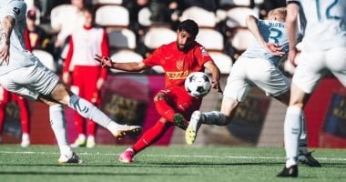 إبراهيم عادل يزين تشكيل الجولة بالدوري الدنماركي بعد تألقه مع نورشيلاند