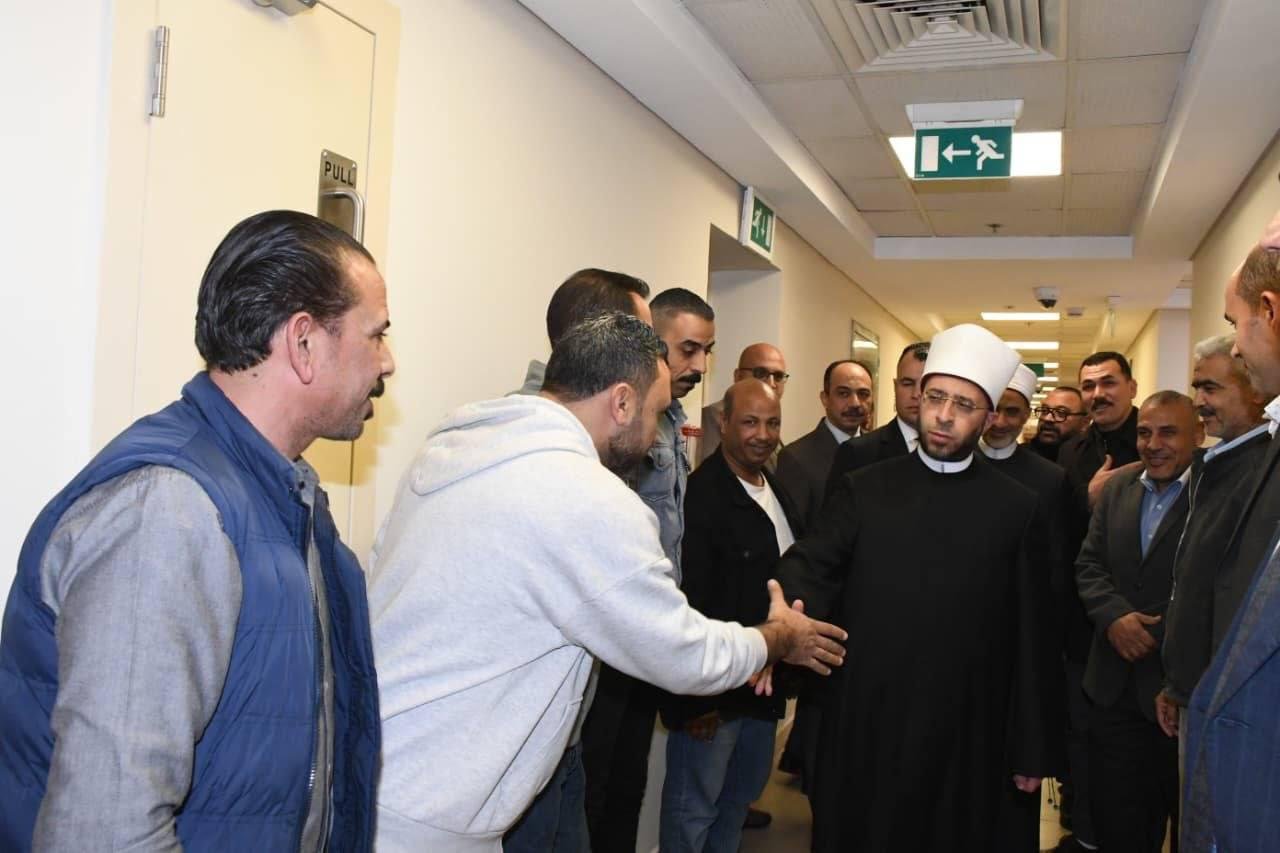 تفقد وزير الأوقاف