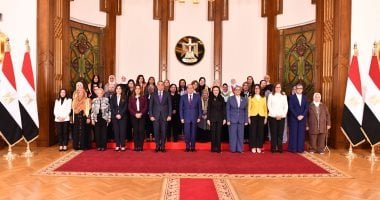 الرئيس السيسى يؤكد محورية التناول الدرامى والإعلام فى ترسيخ احترام المرأة