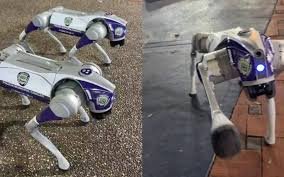 نشر كلاب روبوتية فى فنزويلا