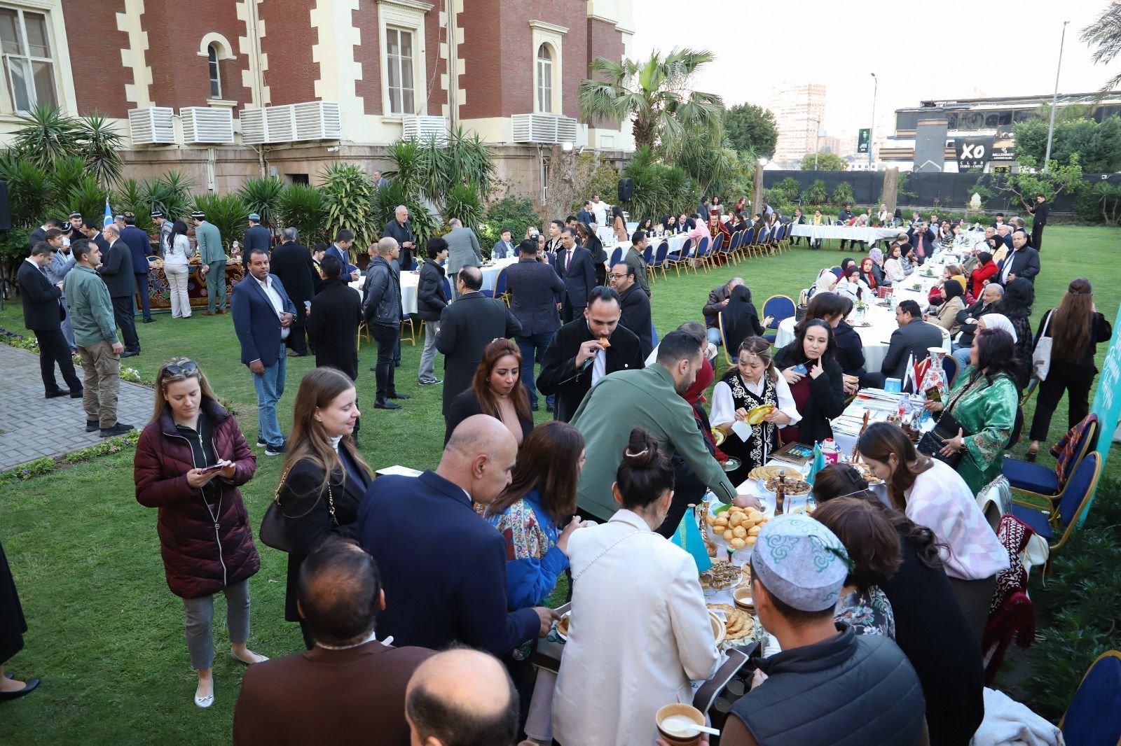 سفير تركيا بالقاهرة يحتفل بعيد النيروز