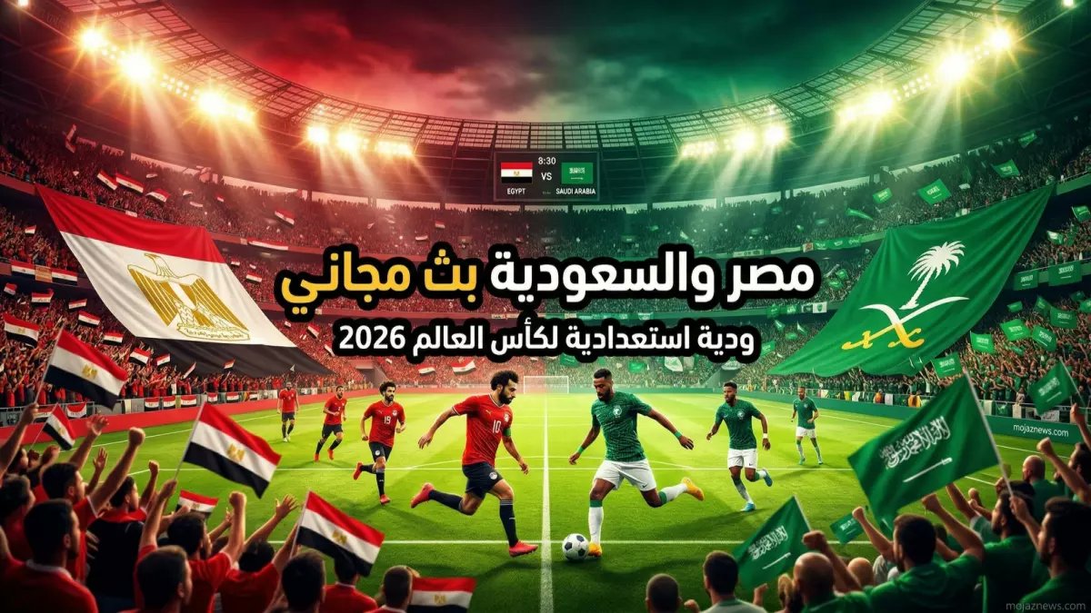 عاجل لمحبي الكرة العربية: موعد القمة السعودية المصرية 27 مارس وطريقة مشاهدتها حصرياً على STC TV