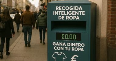 فلوس مقابل هدومك القديمة.. إسبانيا تطلق حاويات ذكية لإعادة التدوير