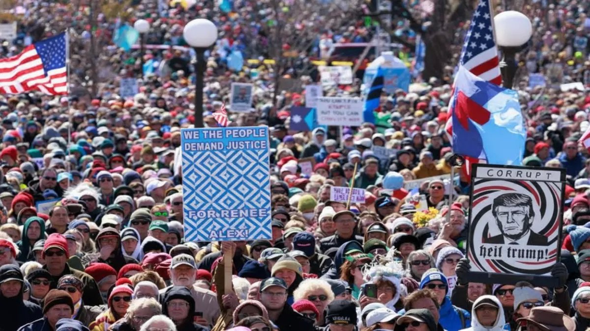 عاجل: نجوم هوليود يشعلون ثورة شعبية ضد ترامب والحرب على إيران - 9 ملايين أمريكي في الشوارع!