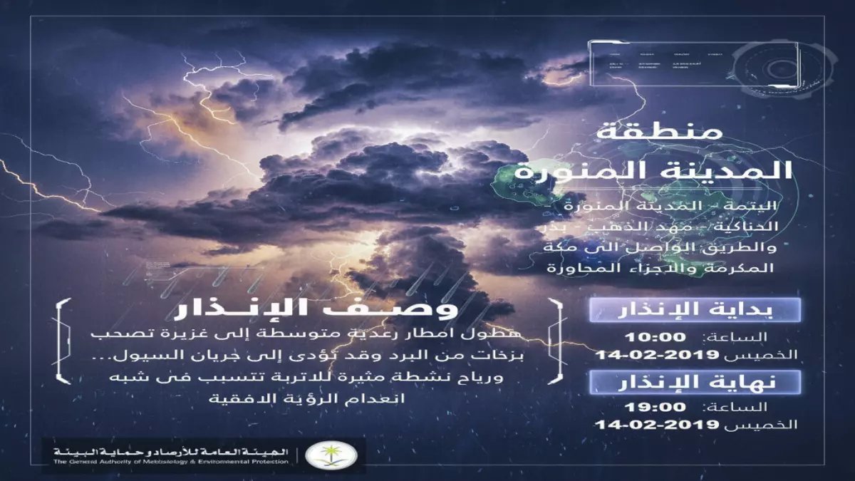 عاجل: الأرصاد تحذر من عاصفة مدمرة تضرب مكة... والمدني: ابتعدوا عن الأودية فوراً!