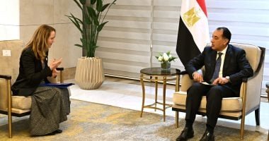 رئيس الوزراء يلتقى مديرة المنظمة الدولية للهجرة لبحث تعزيز التعاون