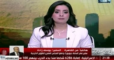 السفير يوسف زادة: نبيل فهمي الخيار الأمثل لإصلاح الجامعة العربية