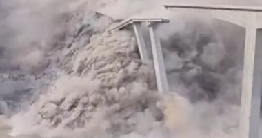 أعلى جسر فى ⁠الشرق الأوسط.. غارة تستهدف منشأة هامة تربط طهران بكرج