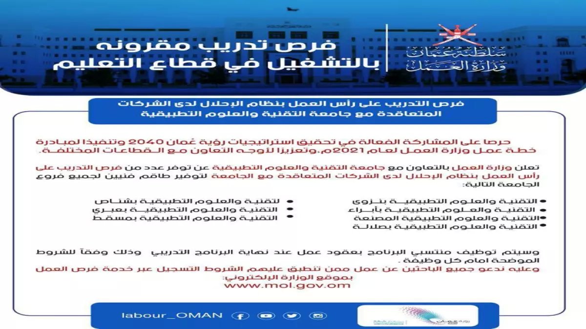 عاجل: 24 وظيفة حلم للمهندسين الشباب في عمان… تقدم الآن قبل إغلاق التقديم (رسمي)