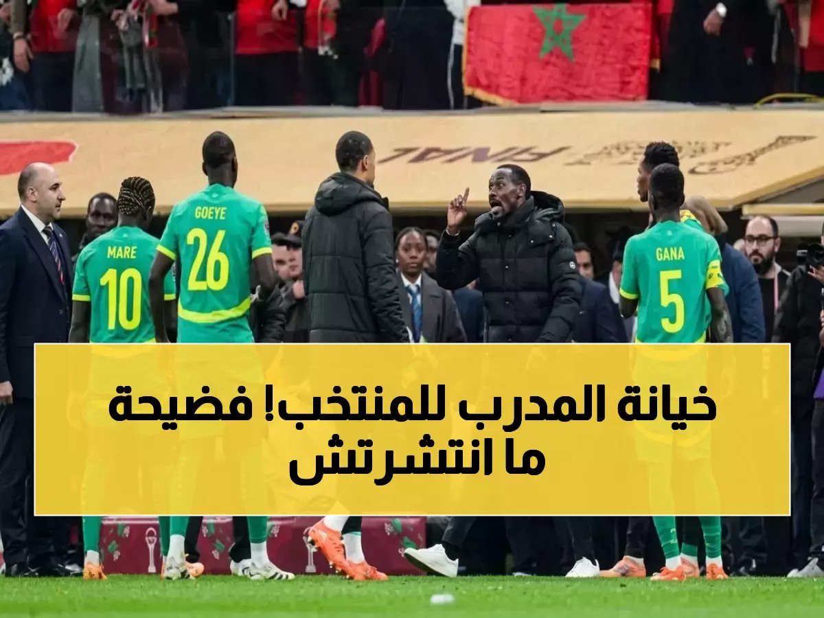  "المدرب أمر اللاعبين بالانسحاب وحرض على التمرد"... وهذه جريمة قانونية لن تُغتفر!