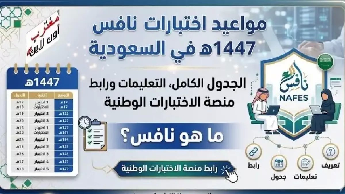 عاجل: 1.5 مليون طالب يواجهون اختبارات «نافس» خلال أبريل… قرار مصيري يحدد مستقبل التعليم في السعودية!