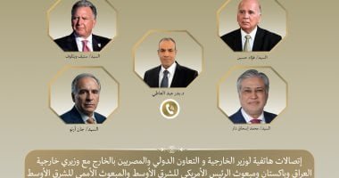 وزير الخارجية يواصل اتصالاته لبحث جهود خفض التصعيد واحتواء الموقف المتصاعد