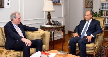 وزير الخارجية يبحث مع الممثل الأوروبى لعملية السلام تطورات الأوضاع بفلسطين