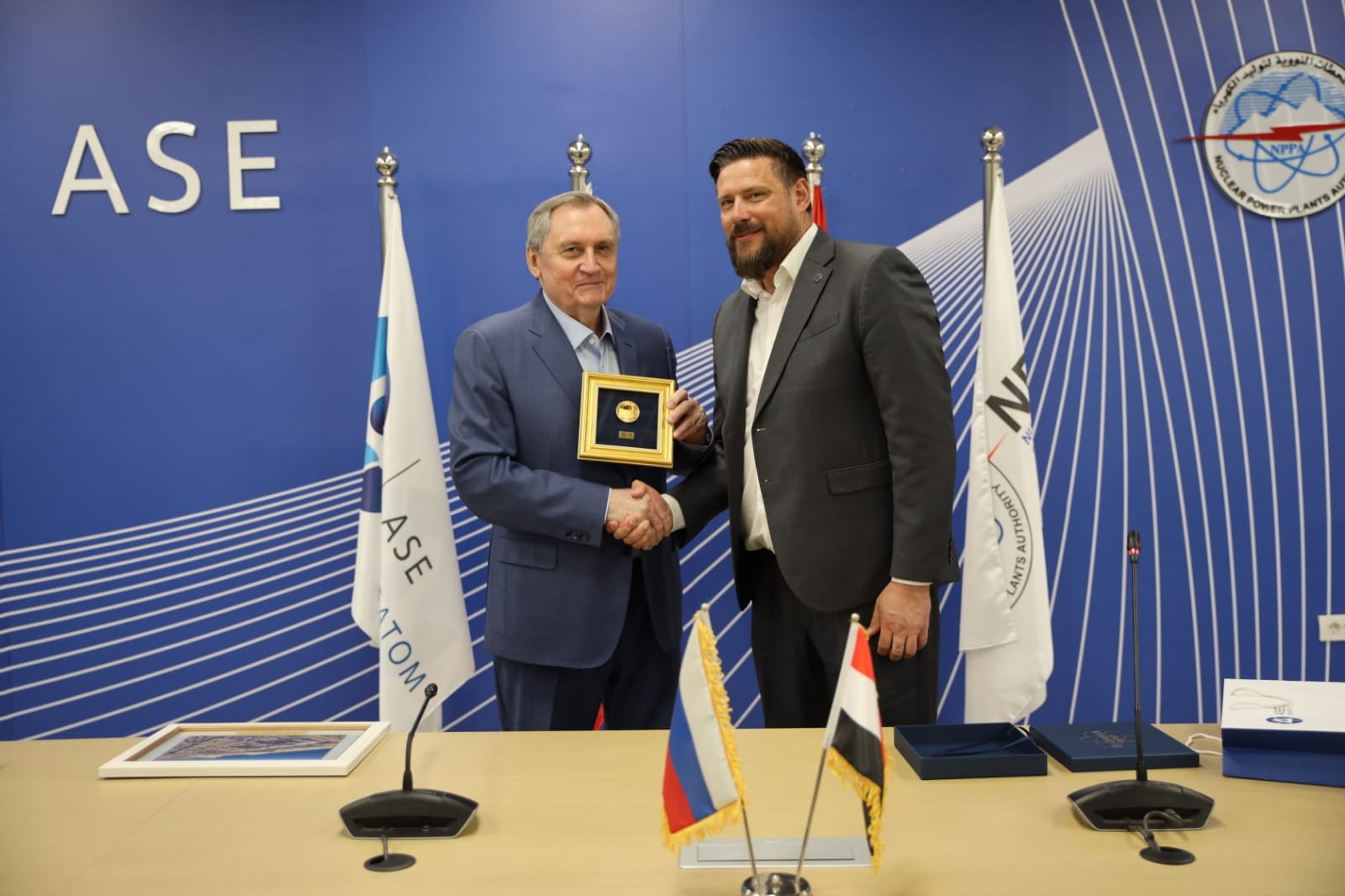 الوفد الروسي في الضبعة