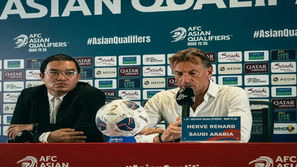 عاجل: رينارد يعلنها صريحة بعد الصدمة أمام إندونيسيا… "أنا المسؤول الوحيد عن الخسارة" - سبق