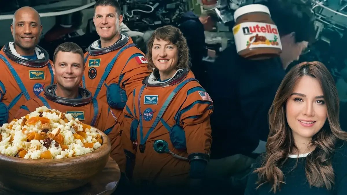 عاجل: ماذا أكل رواد الفضاء في أول وجبة؟ الكشف عن القائمة الصادمة من الكسكس للنوتيلا!