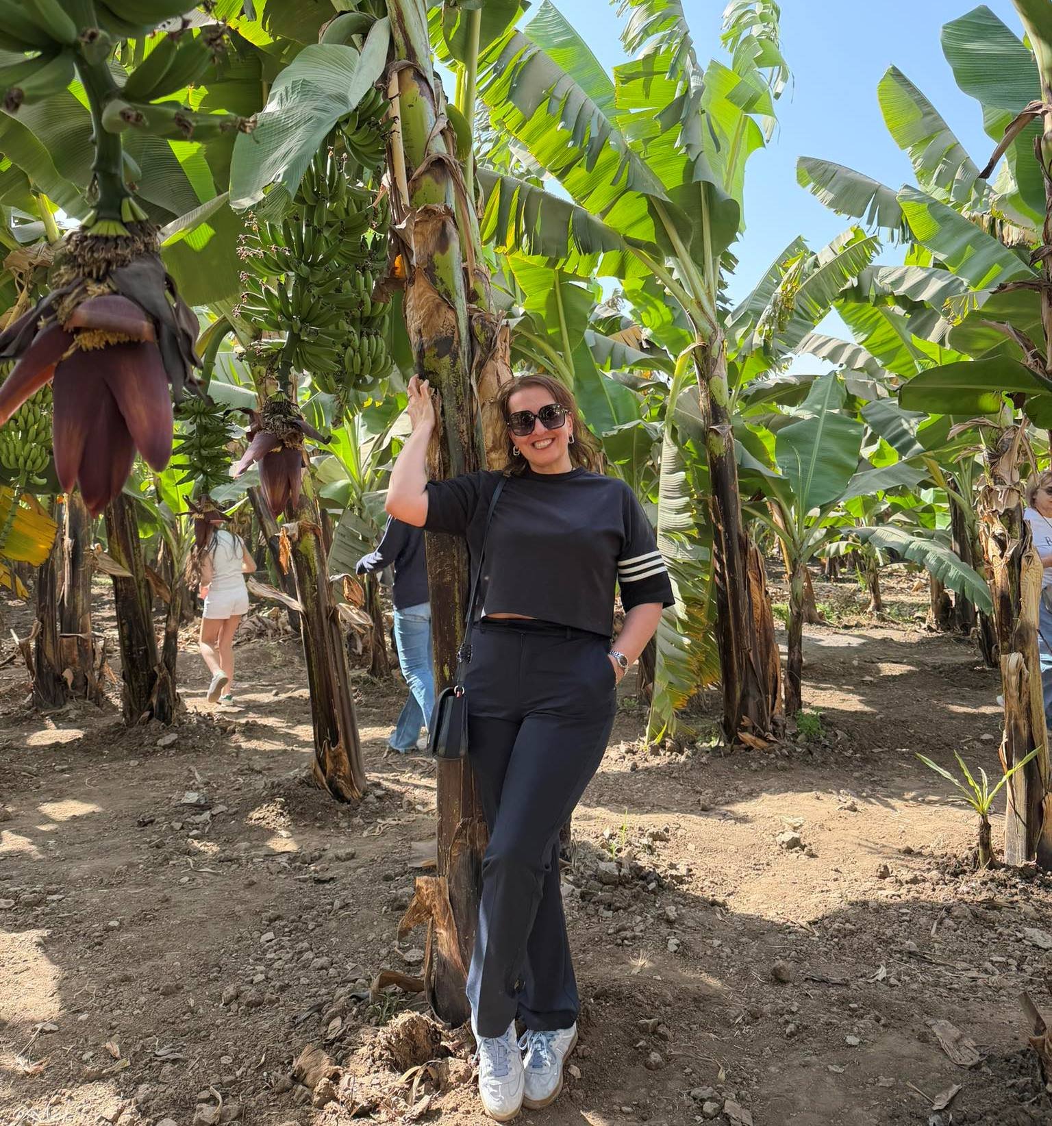 استمتاع أجنبية فى قلب جزيرة الموز