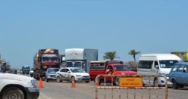 النشرة المرورية.. كثافات متوسطة للسيارات على محاور القاهرة والجيزة