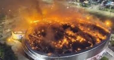 اندلاع حريق ضخم داخل الحديقة الأولمبية فى البرازيل والسلطات تحقق.. فيديو