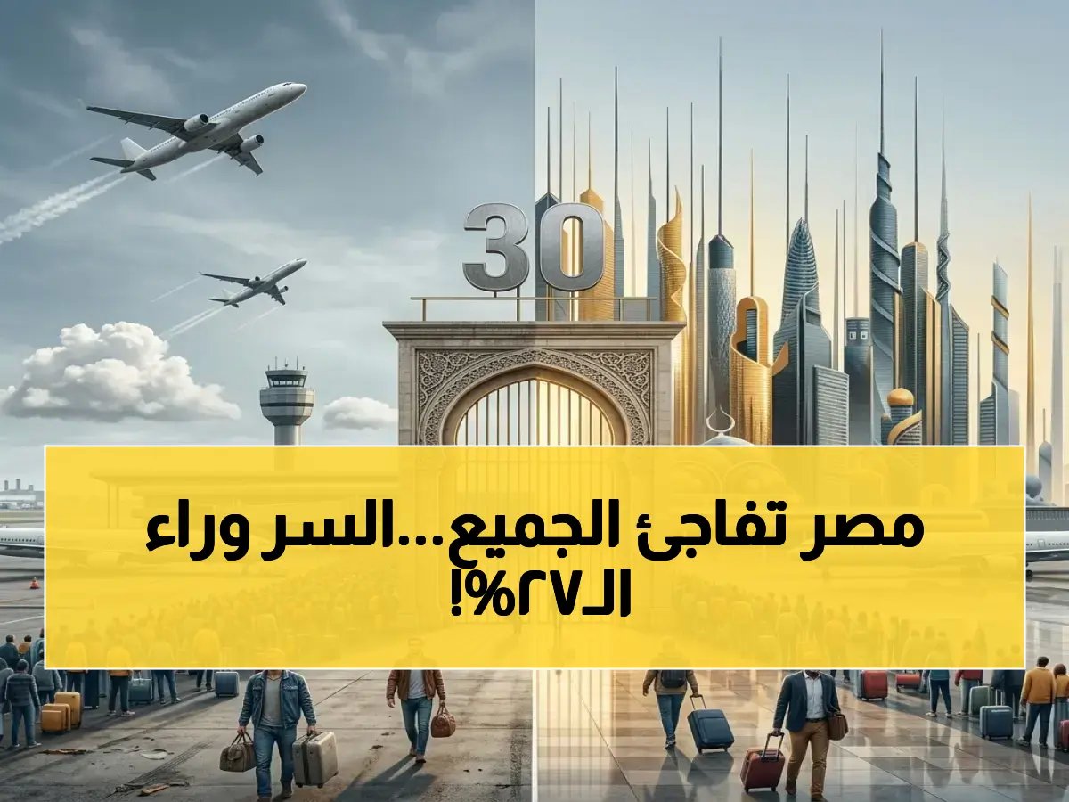 ما الذي يمكن أن يجبر مصر على اتخاذ قرار استباقي غير متوقع؟.. الرقم 27% يكشف السبب الحقيقي وراء نجاحها الهائل.